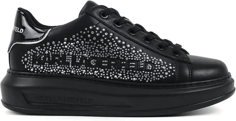 Karl Lagerfeld Sneakers met stras Zwart
