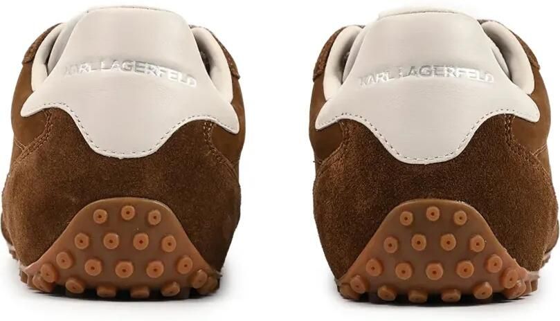 Karl Lagerfeld Sneakers met suède vlakken en logodetail Bruin - Foto 4