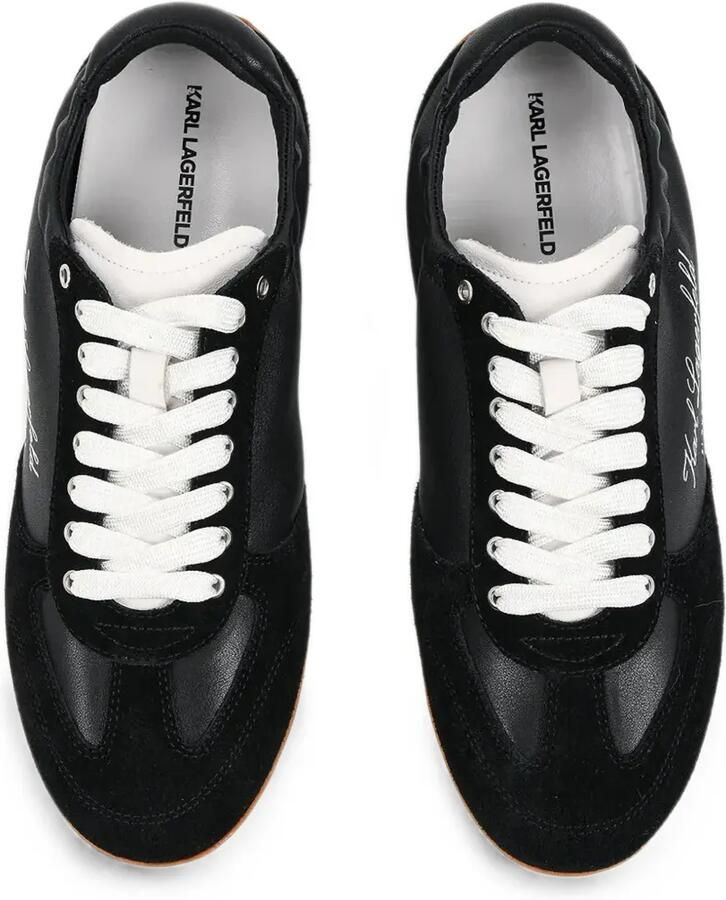 Karl Lagerfeld Sneakers met vlakken en logoprint Zwart - Foto 2