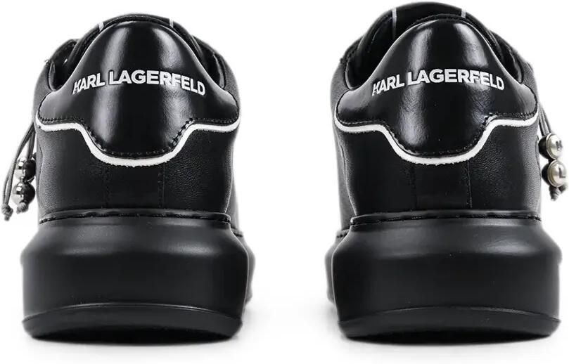 Karl Lagerfeld Sneakers verfraaid met imitatieparels Zwart - Foto 4