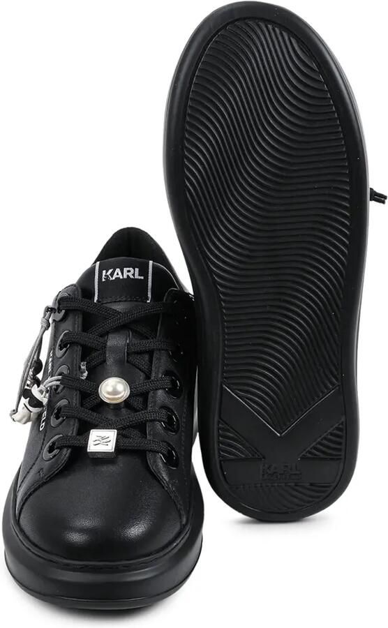 Karl Lagerfeld Sneakers verfraaid met imitatieparels Zwart - Foto 3