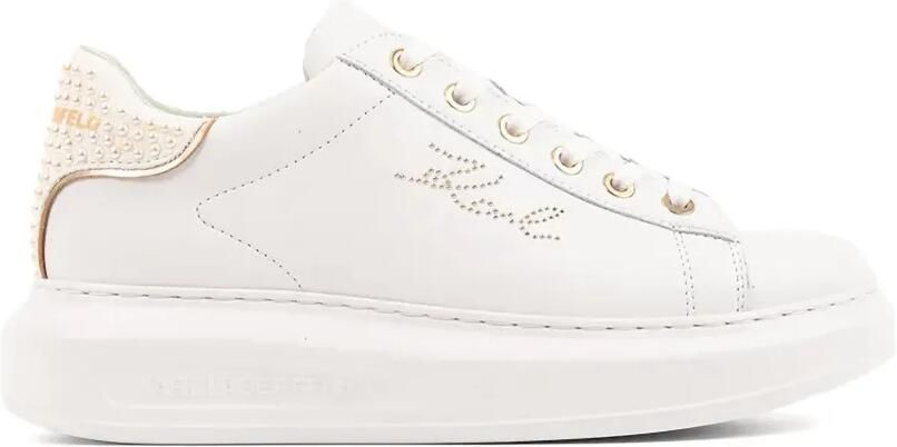 Karl Lagerfeld Sneakers verfraaid met logo Wit