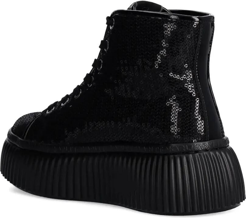 Karl Lagerfeld Sneakers verfraaid met pailletten Zwart - Foto 2