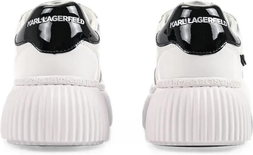 Karl Lagerfeld Sneakers verfraaid met parels en plateauzool Wit - Foto 4