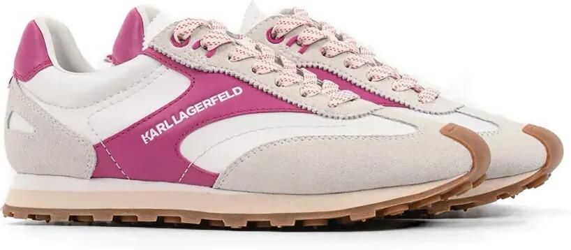 Karl Lagerfeld Sonar sneakers met contrasterende vlakken Wit - Foto 5