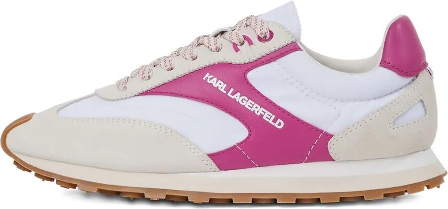 Karl Lagerfeld Sonar sneakers met logo Wit