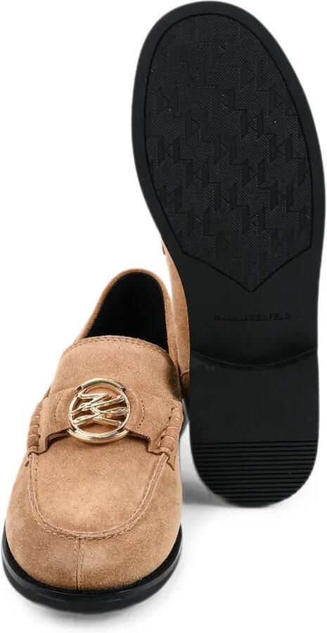Karl Lagerfeld Suède loafers Beige - Foto 3