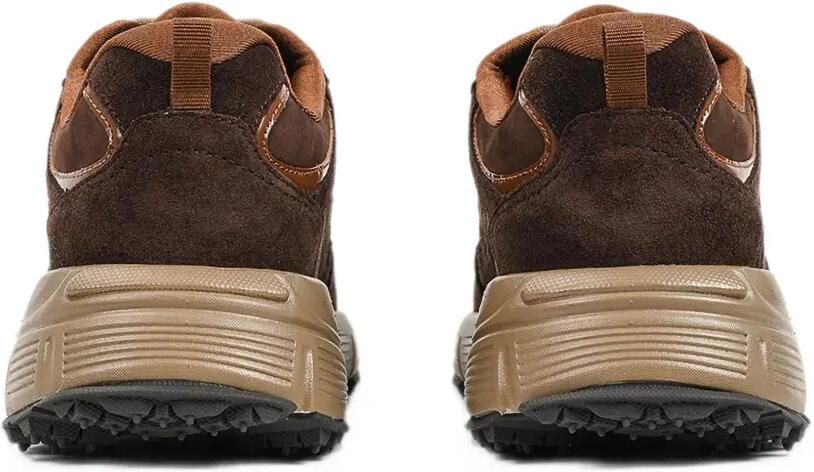 Karl Lagerfeld suede-panelled chunky sneakers Bruin - Foto 4