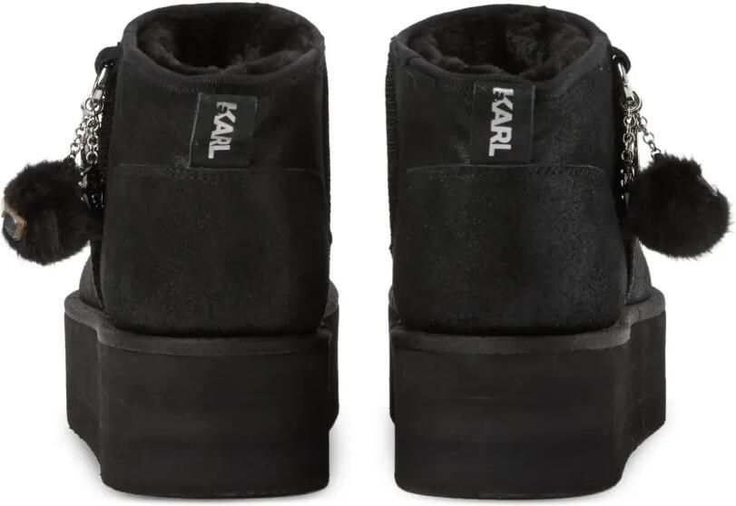 Karl Lagerfeld Thermo laarzen met bedels Zwart - Foto 4