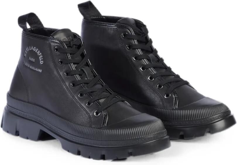 Karl Lagerfeld Trekka Maison lace-up ankle boots Zwart