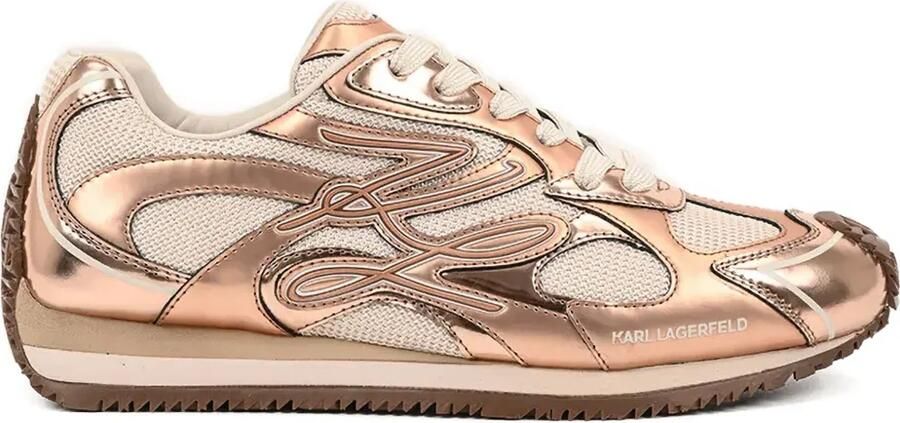 Karl Lagerfeld Velocette sneakers Goud
