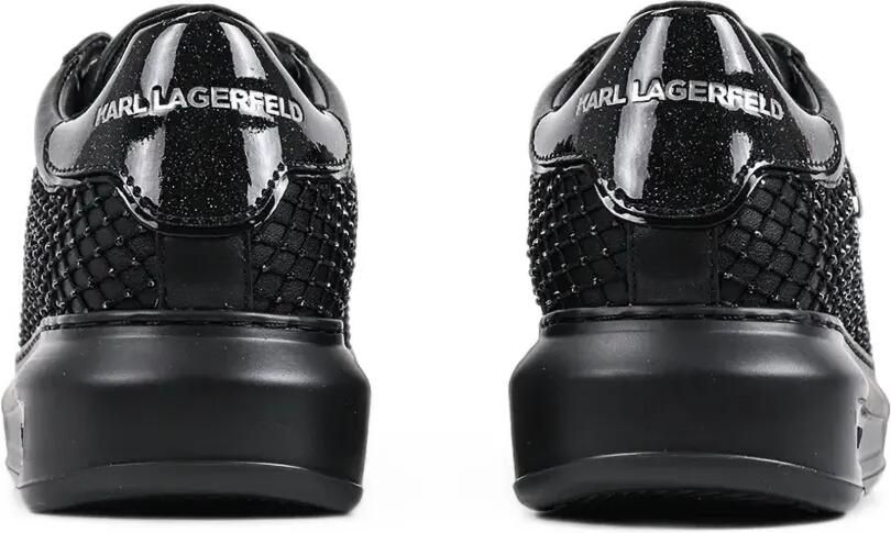 Karl Lagerfeld Verfraaide sneakers met plateauzool Zwart - Foto 4