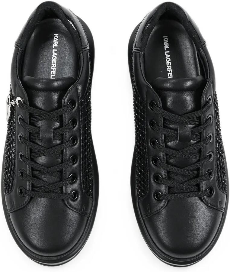 Karl Lagerfeld Verfraaide sneakers met plateauzool Zwart - Foto 2