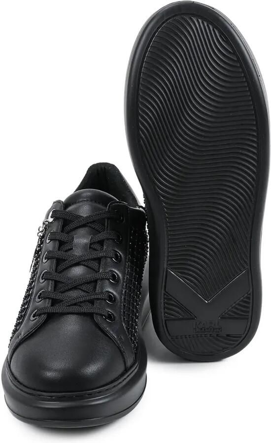 Karl Lagerfeld Verfraaide sneakers met plateauzool Zwart - Foto 3