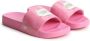 Karl Lagerfeld Kids Ikonik Choupette slippers met logoprint Roze - Thumbnail 1