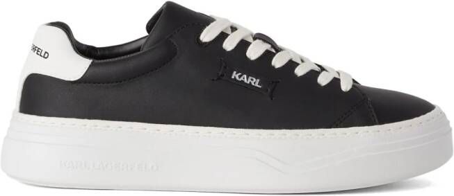 Karl Lagerfeld Konvert sneakers met logopatch Zwart