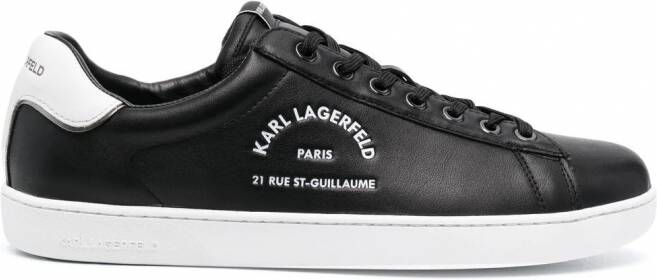 Karl Lagerfeld Kourt low-top sneakers Zwart