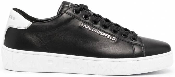 Karl Lagerfeld Kupsole low-top sneakers Zwart