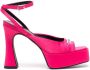 Karl Lagerfeld Lazula sandalen met gegraveerd logo Roze - Thumbnail 1