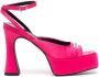 Karl Lagerfeld Lazula sandalen met gegraveerd logo Roze - Thumbnail 1