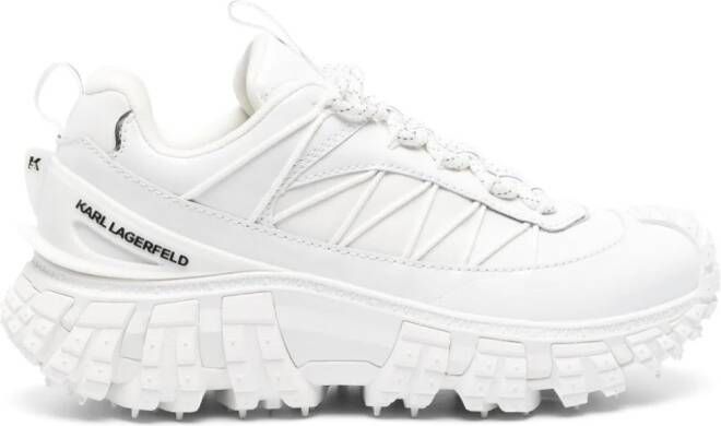 Karl Lagerfeld Leren sneakers Wit