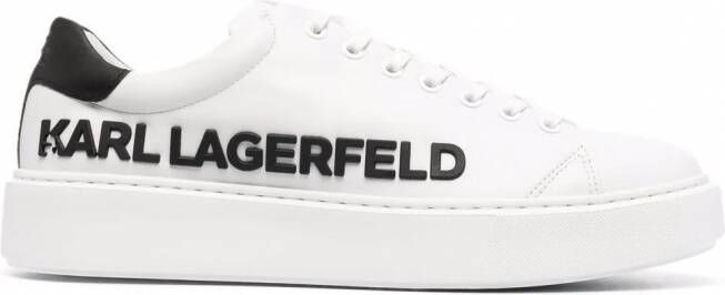 Karl Lagerfeld Maxi Kup low-top sneakers Wit