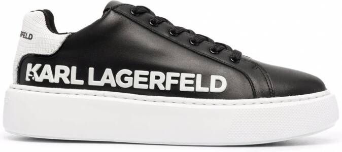 Karl Lagerfeld Maxi Kup sneakers met logoprint Zwart