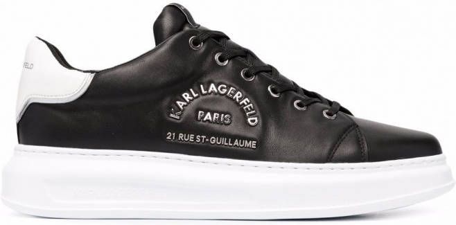Karl Lagerfeld Rue St Guillaume low-top sneakers Zwart