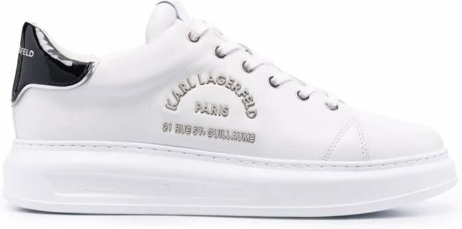 Karl Lagerfeld Rue St Guillaume low-top sneakers Wit