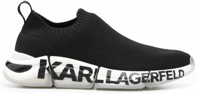 Karl Lagerfeld Sneakers met logoprint Zwart