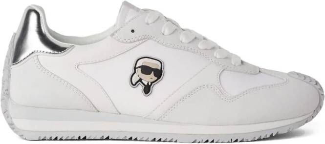 Karl Lagerfeld Ikonik NFT sneakers met applicatie Wit