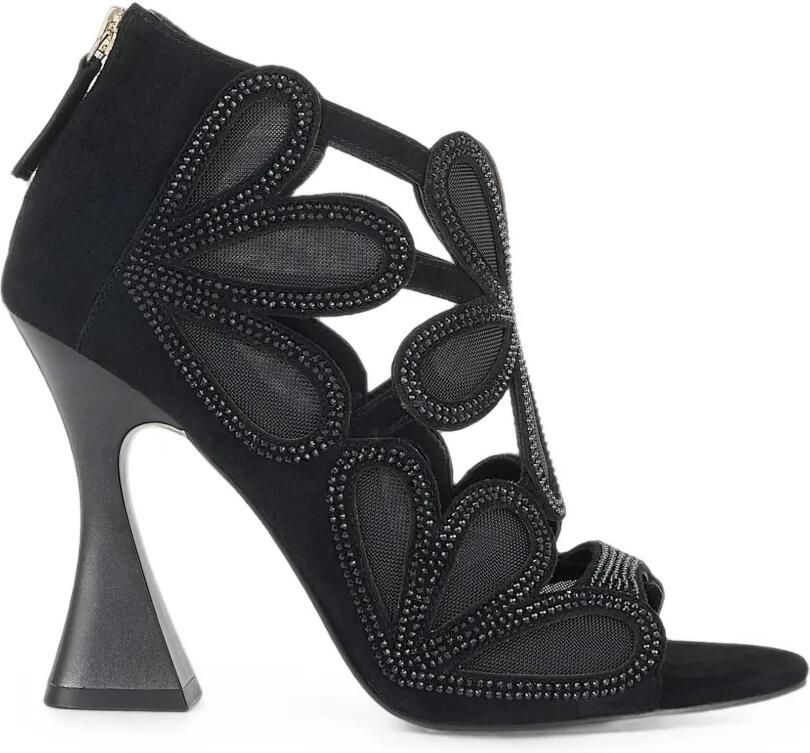 Kat Maconie Rosh sandalen verfraaid met kristallen Zwart