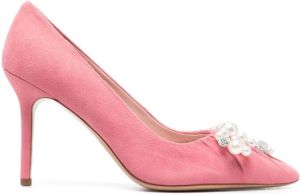 Kate Spade Pumps verfraaid met imitatieparels Roze