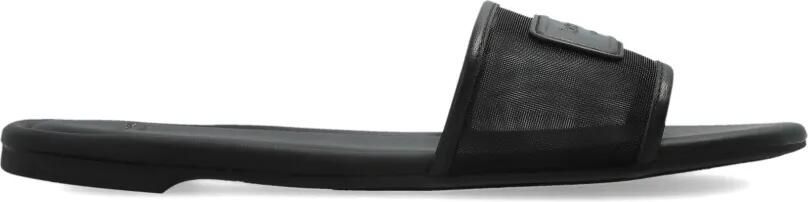 Kate Spade Breezy slippers met mesh bandje Zwart