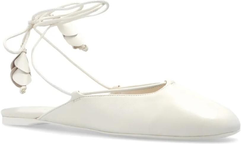 Kate Spade Eloise muiltjes met veters Beige - Foto 4