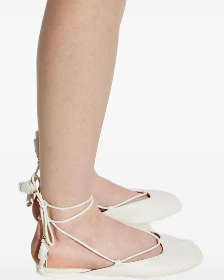 Kate Spade Eloise muiltjes met veters Beige - Foto 2