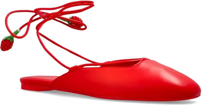 Kate Spade Eloise pumps met aardbeienbedel Rood - Foto 4