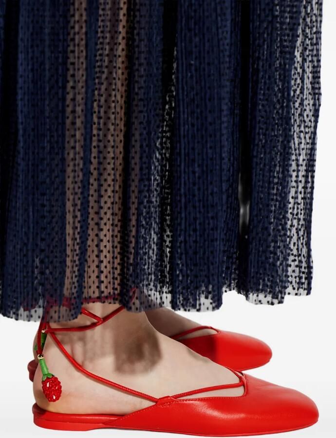 Kate Spade Eloise pumps met aardbeienbedel Rood - Foto 2