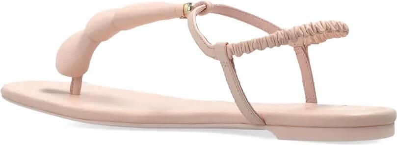 Kate Spade Lily leren sandalen verfraaid met bloemblaadjes Roze - Foto 5