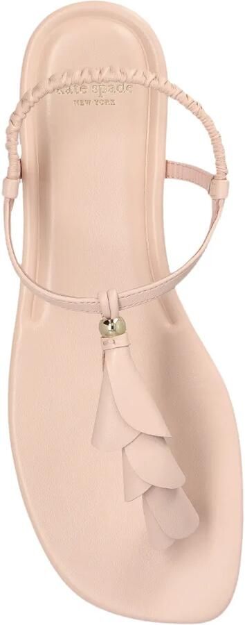 Kate Spade Lily leren sandalen verfraaid met bloemblaadjes Roze - Foto 3