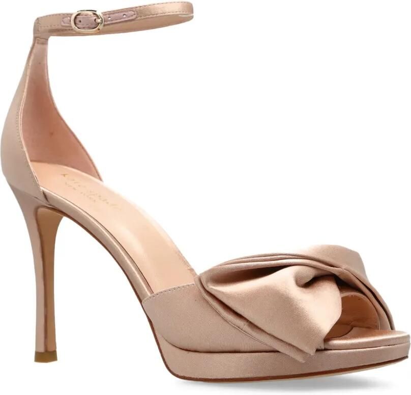 Kate Spade Satijnen sandalen Beige - Foto 4