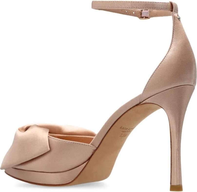 Kate Spade Satijnen sandalen Beige - Foto 3