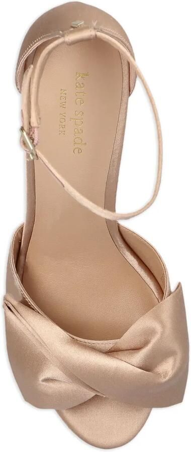 Kate Spade Satijnen sandalen Beige - Foto 5