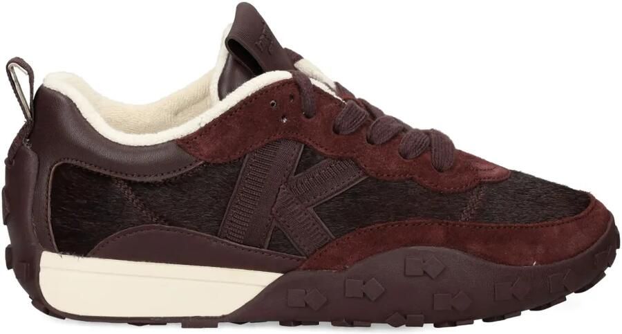 Kate Spade Sneakers met bont textuur Bruin