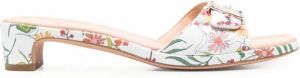 Kate Spade Muiltjes met bloemenprint Wit