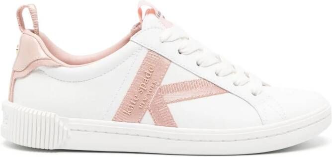 Kate Spade Sneakers met colourblocking Wit