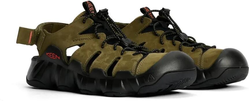KEEN FOOTWEAR Hyperport Fisherman leren sandalen Groen
