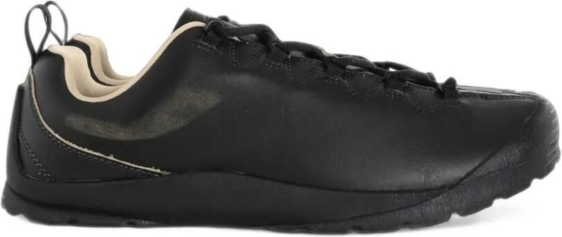 KEEN FOOTWEAR Jasper HW leather lace-up sneakers Zwart