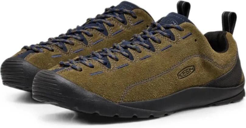 KEEN FOOTWEAR Jasper leren sneakers Groen