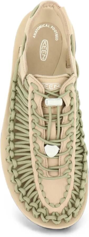KEEN FOOTWEAR Uneek M sandalen met gevlochten koord Beige - Foto 4